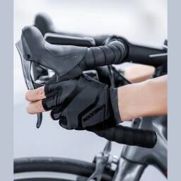 guantes de ciclismo transpirables, a prueba de golpes, para verano